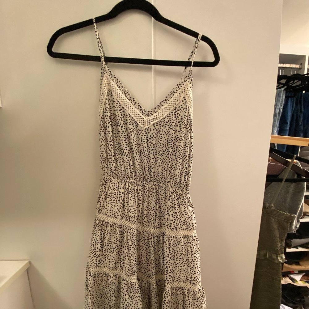 Black and white dress